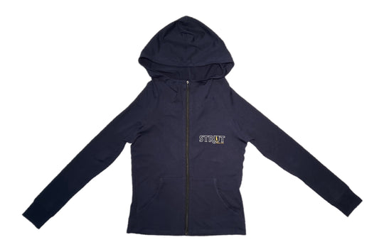 Light Weight Active Hooded Jacket - Blue